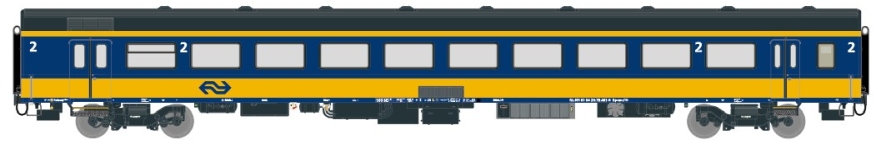 Exact-Train EX11105 - H0 - Personenwagen ICRm B, NS, Ep. V - Wagen 1